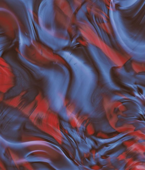 Abstract composition representing rhythmic movement and energy